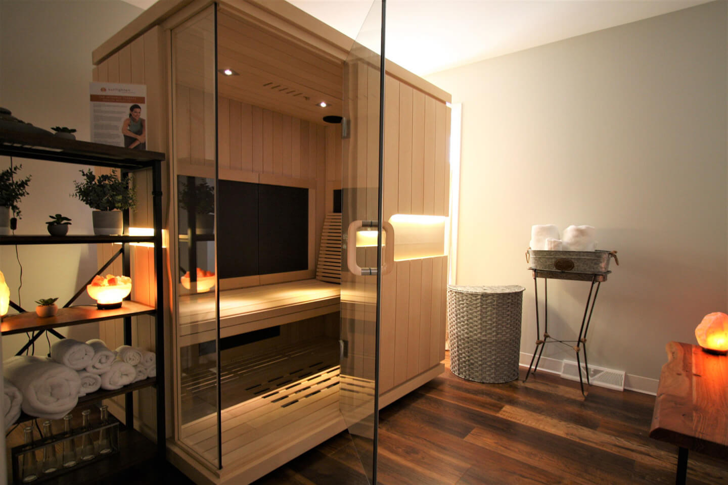 Tri-Cities Functional Medicine's full spectrum infrared sauna